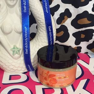 BATH AND BODY WORKS ORANGE GINGER AROMATHERAPY PUMICE BODY SCRUB